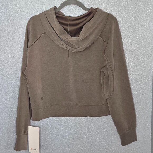 NWT Lululemon Softstreme Hoodie - 8 Nomad - Picture 4 of 7